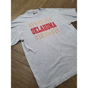 Vintage Men's T-shirt XLSingle Stitch Sooners Oklahoma Signal Sports USA 1994 90